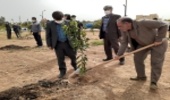آیین نهال کاری در دزفول به منسبت هفته منابع طبیعی