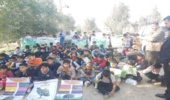 آموزش کاشت نهال به دانش آموزان  مناطق چهارگانه اهواز و باوی انجام شد