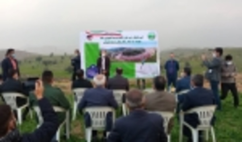 آغاز عملیات اجرایی طرح احداث بندگابیونی حوضه آب‌بهار مسجد سلیمان