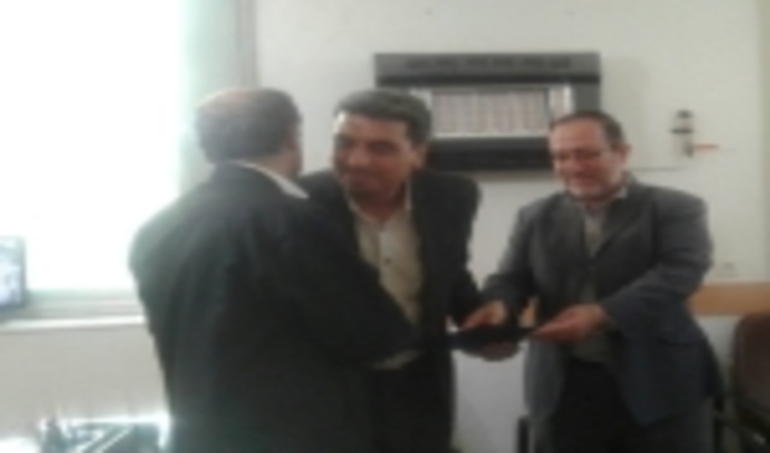 سرپرست جدید اداره منابع طبیعی شهرستان شوش معرفی شد 