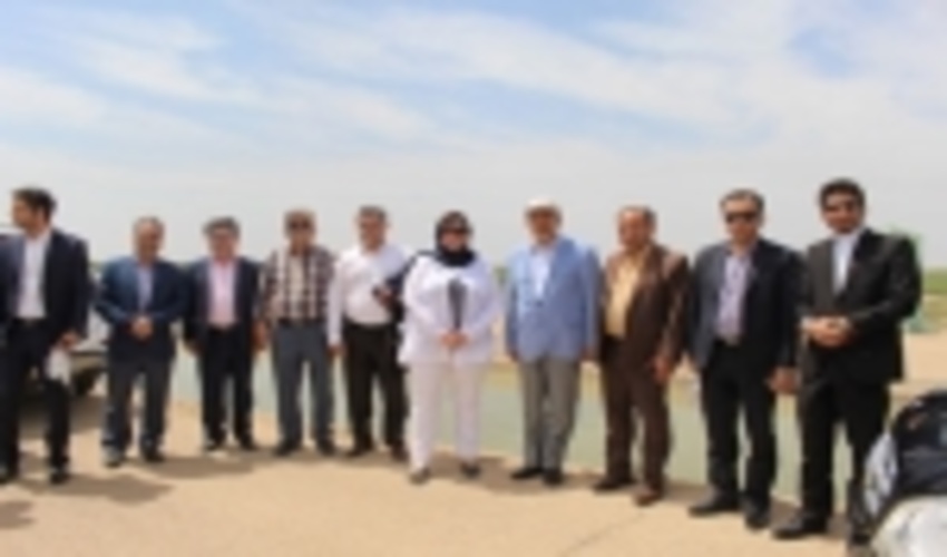 سفیر کشور پادشاهی هلند از طرح مقابله با ریز گرد های خوزستان بازدید کرد.