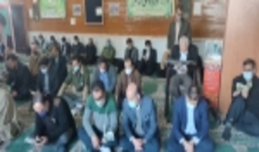 مراسم پرفیض زیارت عاشورا در اداره کل منابع طبیعی خوزستان برگزار شد 