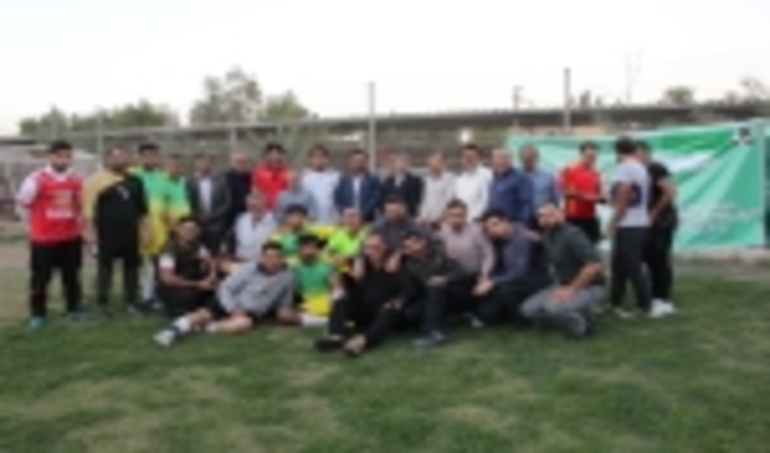 به مناسبت هفته منابع طبیعی یکدوره مسابقات فوتبال 4 جانبه برگزار شد 