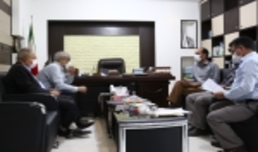 نشست هم اندیشی معاون صدا و سیمای مرکز خوزستان با مدیر کل منابع طبیعی و آبخیزداری خوزستان