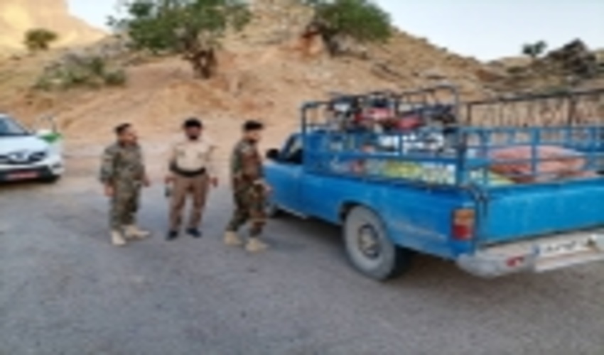 عوامل برداشت غیر مجاز "موسیر وحشی" در دزفول دستگیر شدند