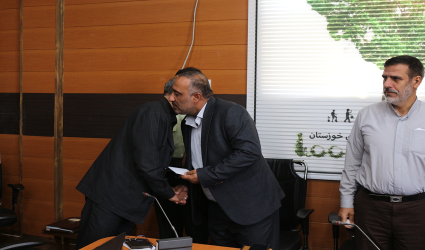 معاون برنامه ریزی اداره کل منابع طبیعی خوزستان معارفه گردید