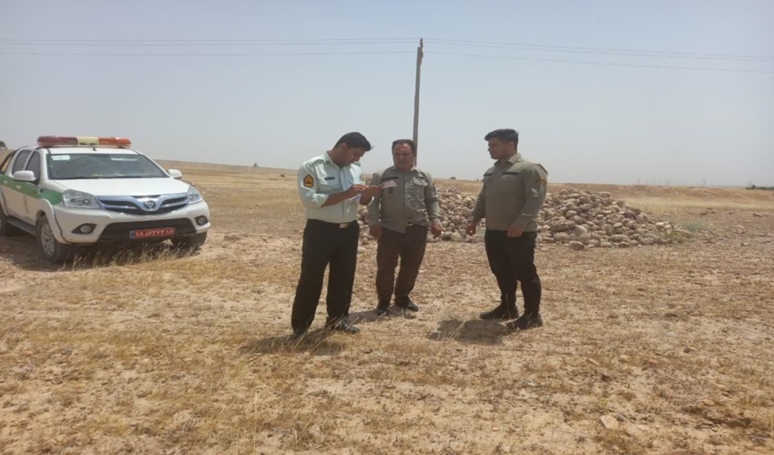 نجات 210 هزار متر مربع از دست زمین خوران