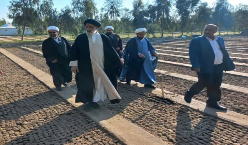 بازدید نماینده ولی فقیه در استان خوزستان از طرح و پروژه زراعت چوب