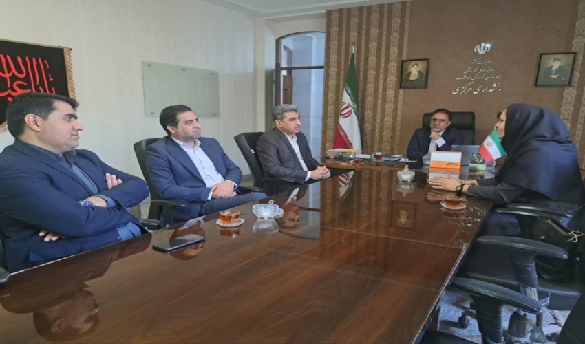 دیدار آقای ریاحی رئیس اداره مرتع اداره کل منابع طبیعی و آبخیزداری خوزستان با بخشداران شهرستان اندیمشک 