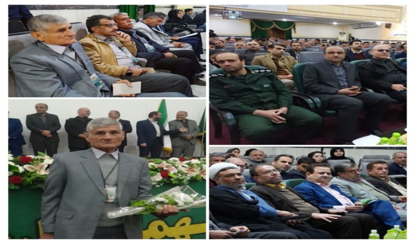 تقدیر از همیار طبیعت دزفولی در جشنواره تجلیل از برگزیدگان بخش کشاورزی 